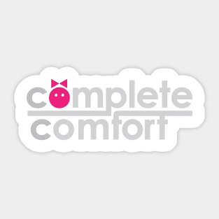 complete  comfort Sticker